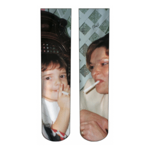 Undressed Printed Knee Highs — Produced by TYT