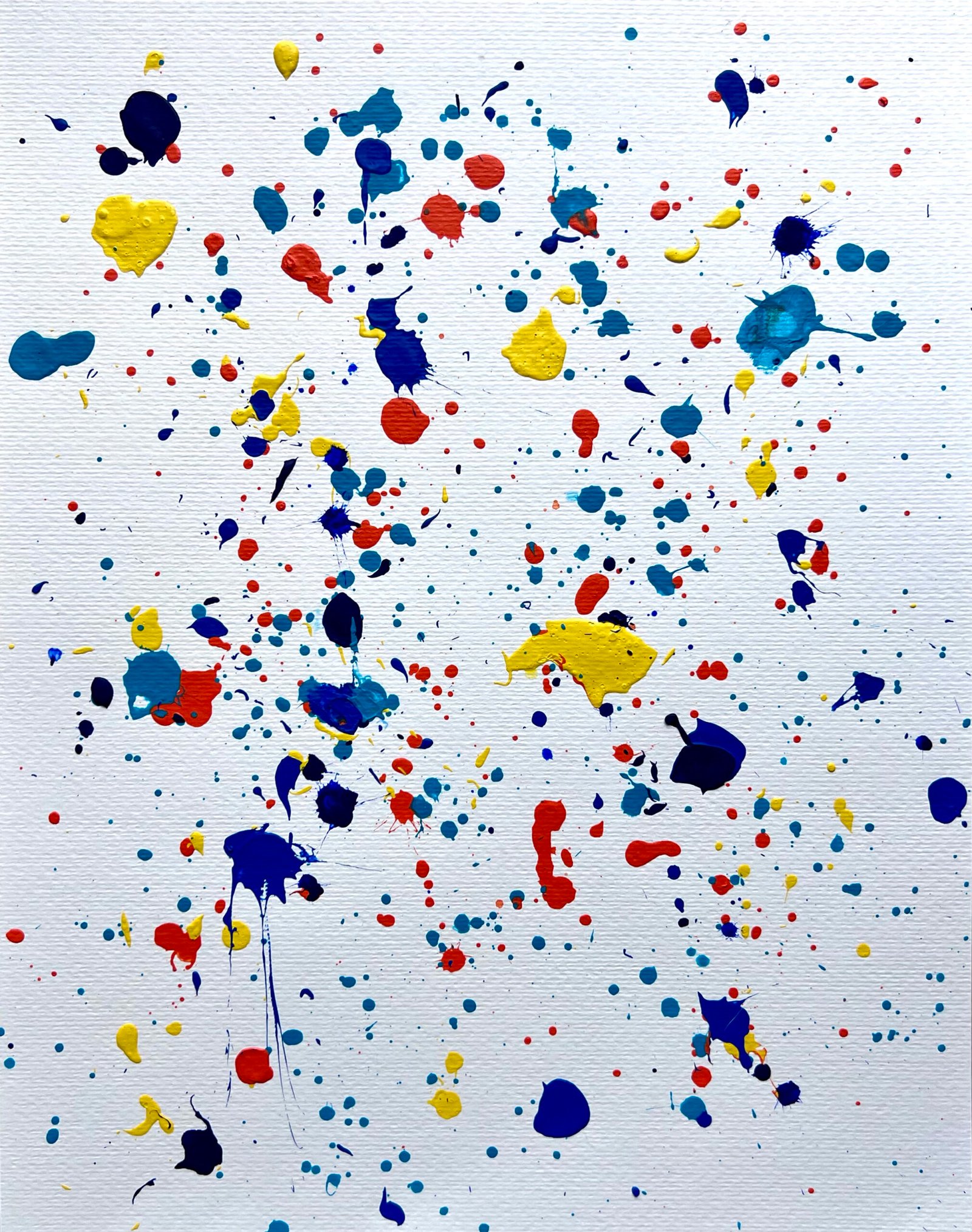 Playful. Energized. Vibrant. Optimistic.  Blue. Ultramarine. Metallic Lime Green. Metallic Magenta. Pink.  Acrylic on canvas paper.  Sept 18, 2024.  11 x 14 inches.   Physical included. Unframed.   Note: Physical and NFT are a package that should not be sold separately.